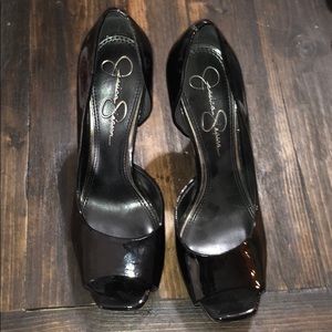 Jessica Simpson Peep Toe heel